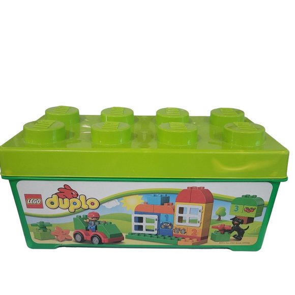 Lego dulpo legoset. These are just random Legos in the set with Lego container - Picture 7 of 10